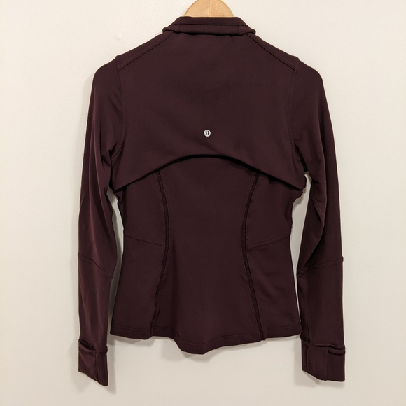 Lululemon Define Jacket Wing Mesh Black Cherry 8 - Picture 11 of 16
